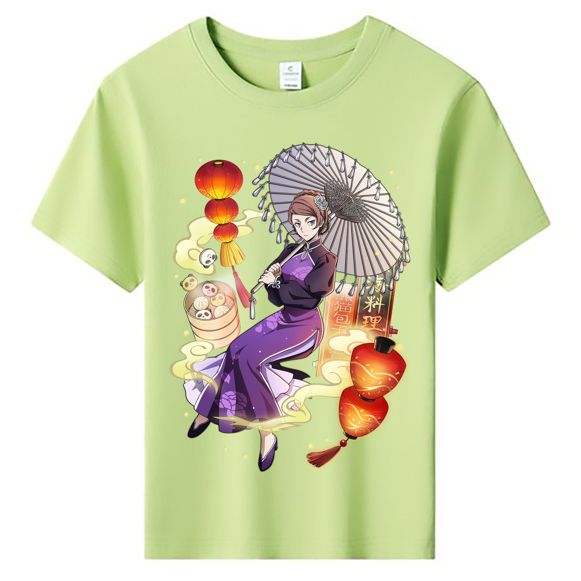 （画像用） 文豪ストレイドッグス Bungo Stray Dogs 綿100％キッズTシャツ（フロントプリント）